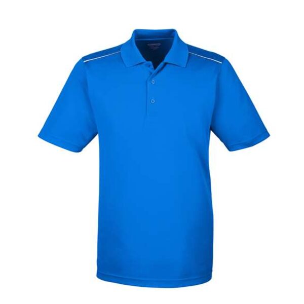 Men's Radiant Performance Piqué Polo with Reflective Piping Thumbnail