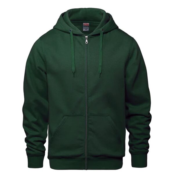 OptionalPersonalization - Adult Full Zip Hooded Sweatshirt Thumbnail